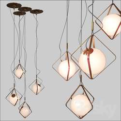 Brokis lights JACK O 39 LANTERN by Lucie Koldova Pendant light 3D Models 