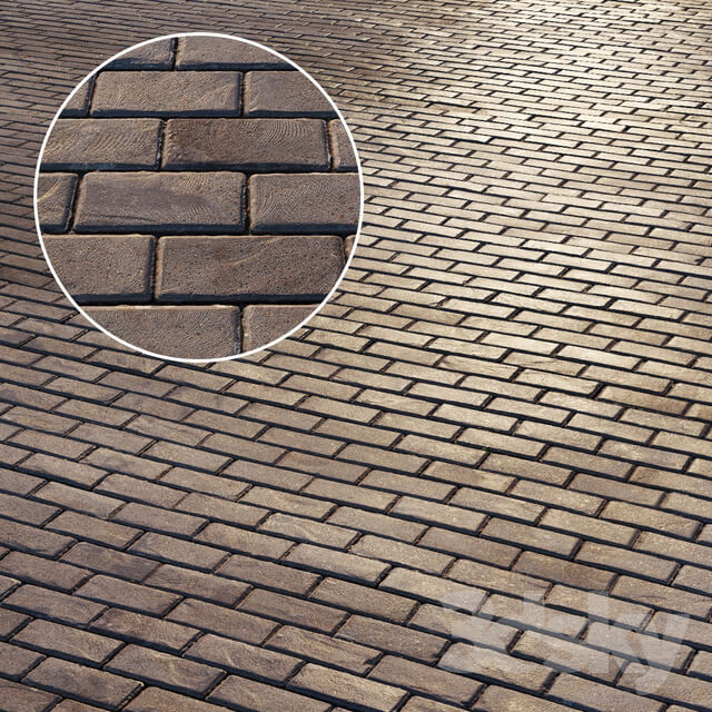 Stone Material of paving slab 01