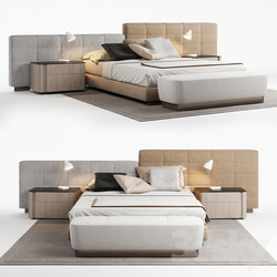 Bed Minotti Lawrence Bed 