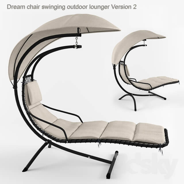 Other soft seating Dream chair swinging outdoor lounger Version 2