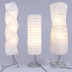 Set of floor lamps 