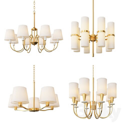 Four Nice Classic Chandeliers 