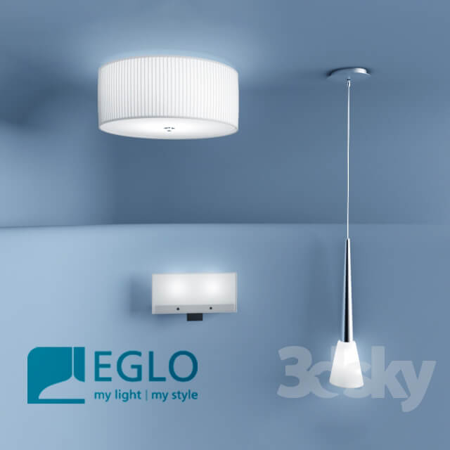 EGLO 90217 90643 90147 Pendant light 3D Models