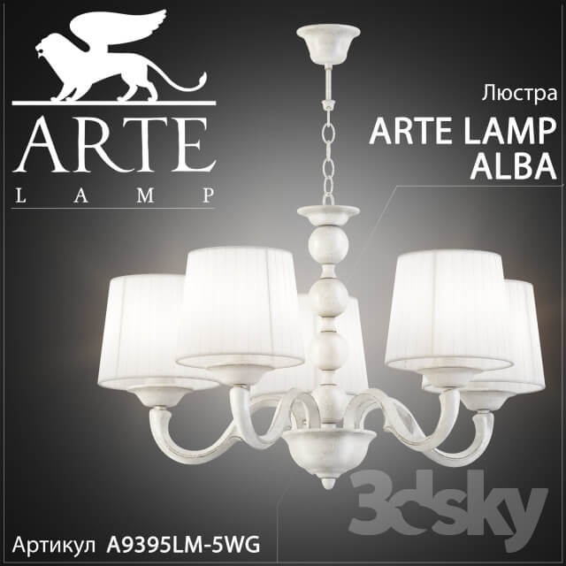 Chandelier Arte Lamp Alba A9395LM 5WG