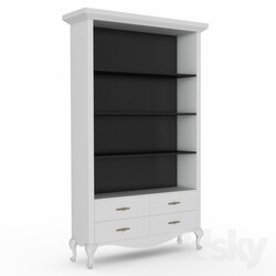Wardrobe Display cabinets Biblioteczka Glamour kod KG 06 