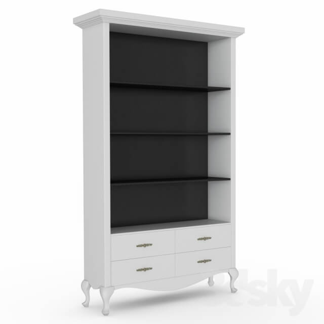 Wardrobe Display cabinets Biblioteczka Glamour kod KG 06