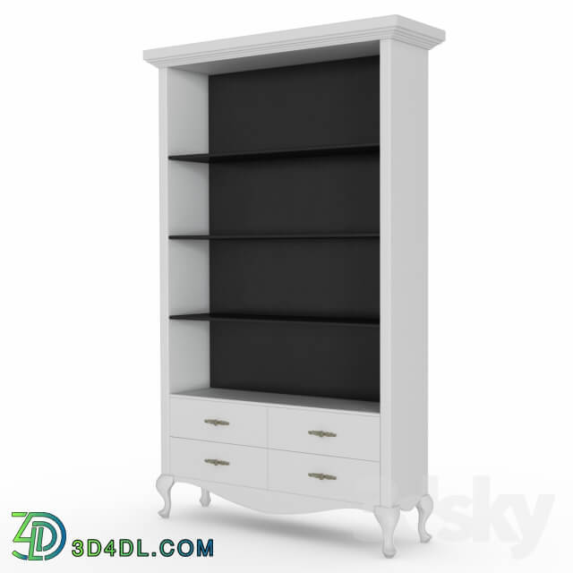 Wardrobe Display cabinets Biblioteczka Glamour kod KG 06