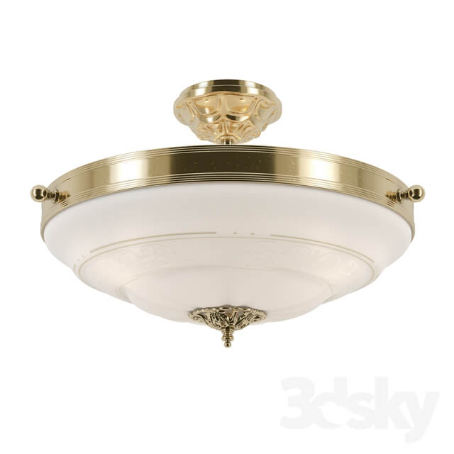 Chandelier Pavia E 1.13.P40 G Ceiling lamp 3D Models