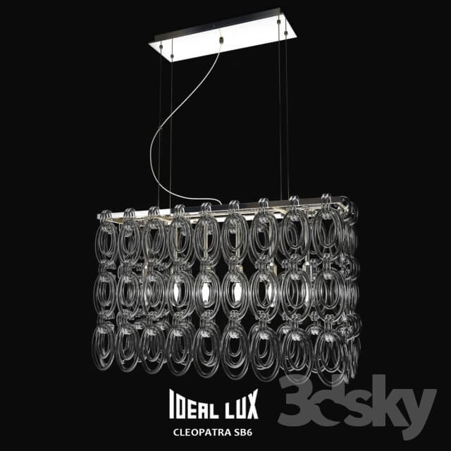 IDEAL LUX CLEOPATRA SB6 Pendant light 3D Models