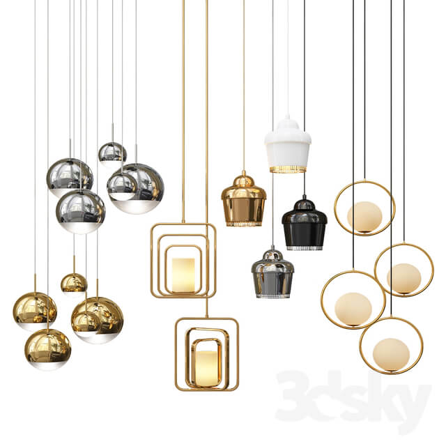 Four Hanging Lights 4