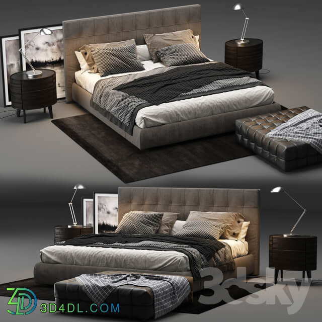 Bed Poliform Arca Bed