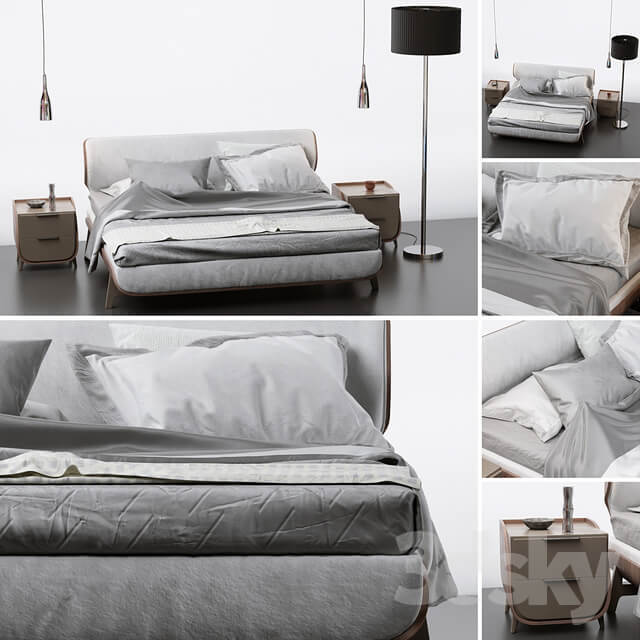 Bed Le Fablier SUNRISE bed