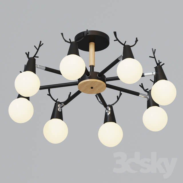 Lampatron Deerch Pendant light 3D Models