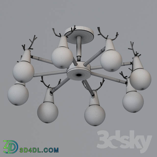 Lampatron Deerch Pendant light 3D Models