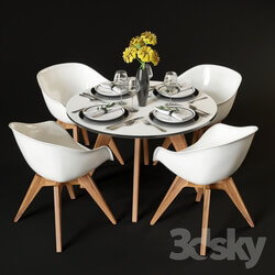 Table Chair Dining table and chairs BoConcept Adelaide 