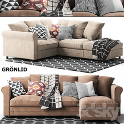 Gronlid Corner sofa With chaise longue Ikea Ikea 