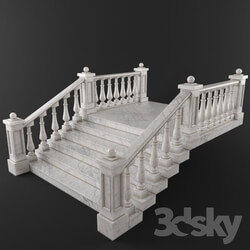 marble staircase 