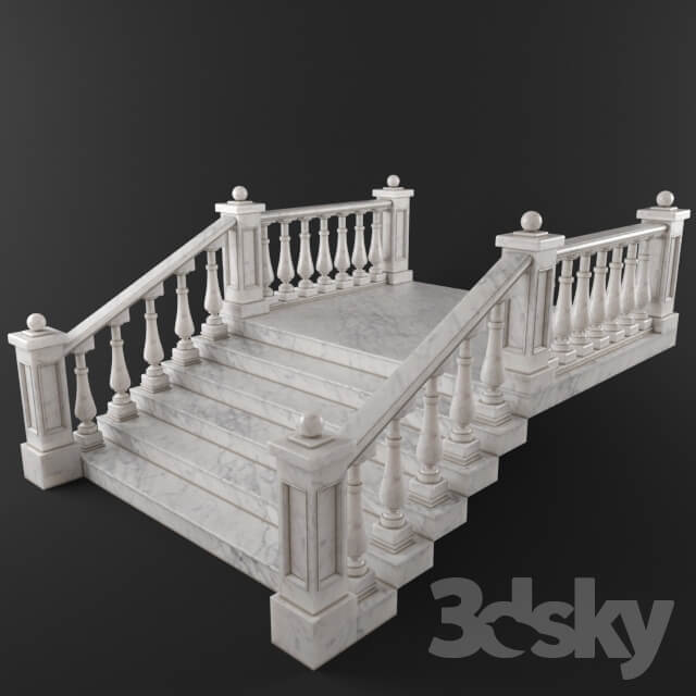 marble staircase