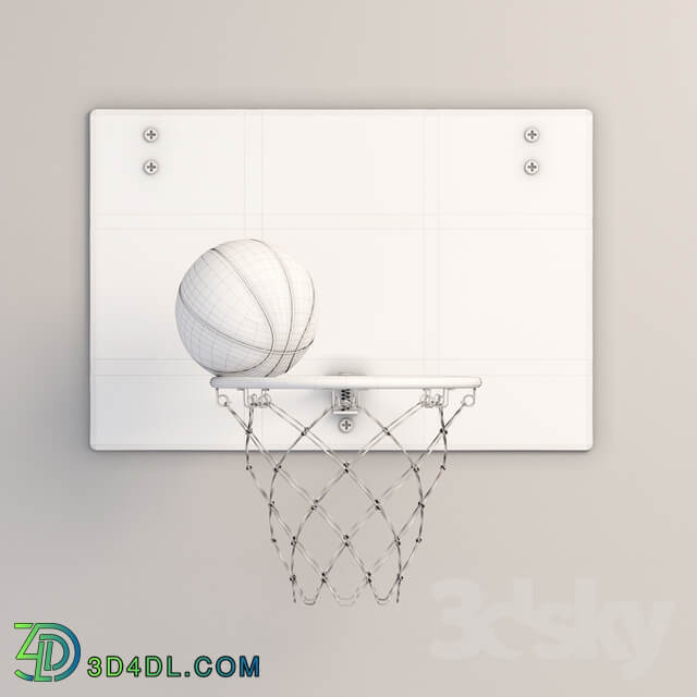 SPANST Basketball hoop and ball IKEA 