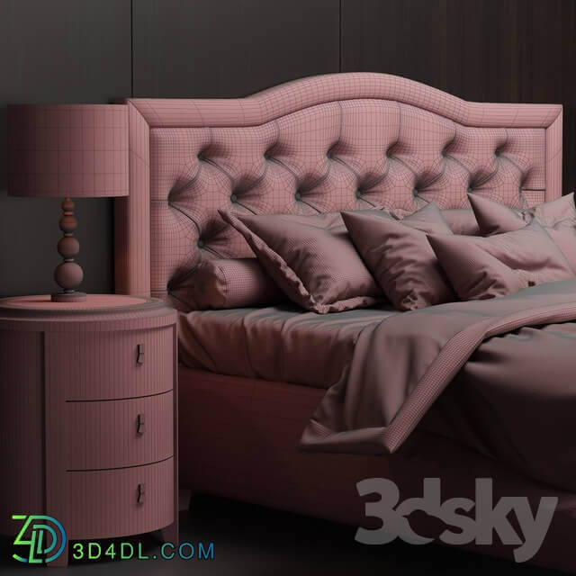 Bed Julia Lilu Art Bed