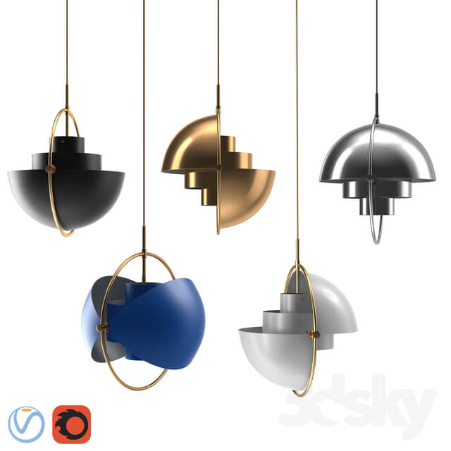 Gubi Suspension Multi Lite