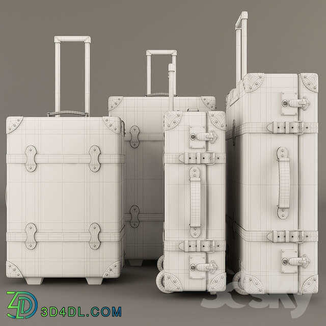 Globe Trotter suitcases