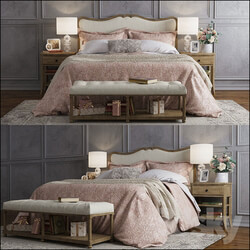 Bed Pottery Barn Claremont bed 