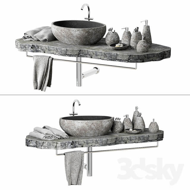 Stone Washbasin No. 7