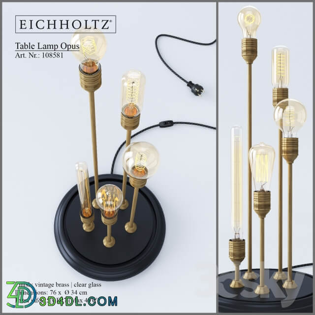 Eichholtz Opus Table Lamp