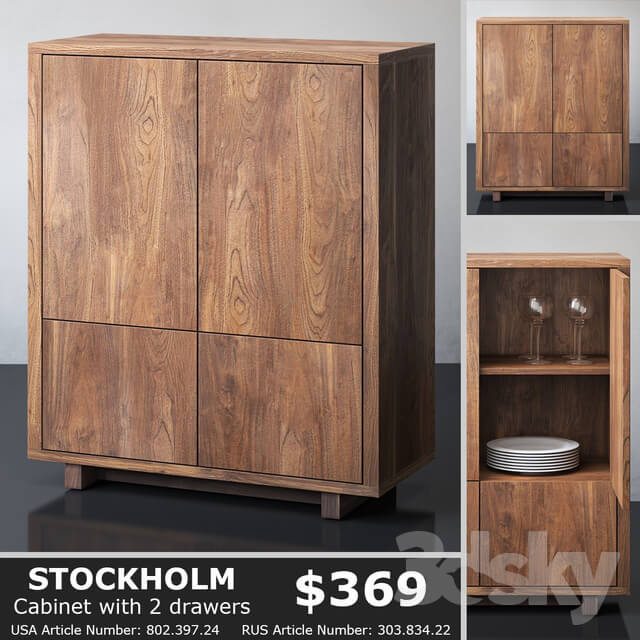 Sideboard Chest of drawer IKEA STOCKHOLM Cabinet