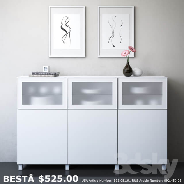 Sideboard Chest of drawer IKEA BESTA Storage