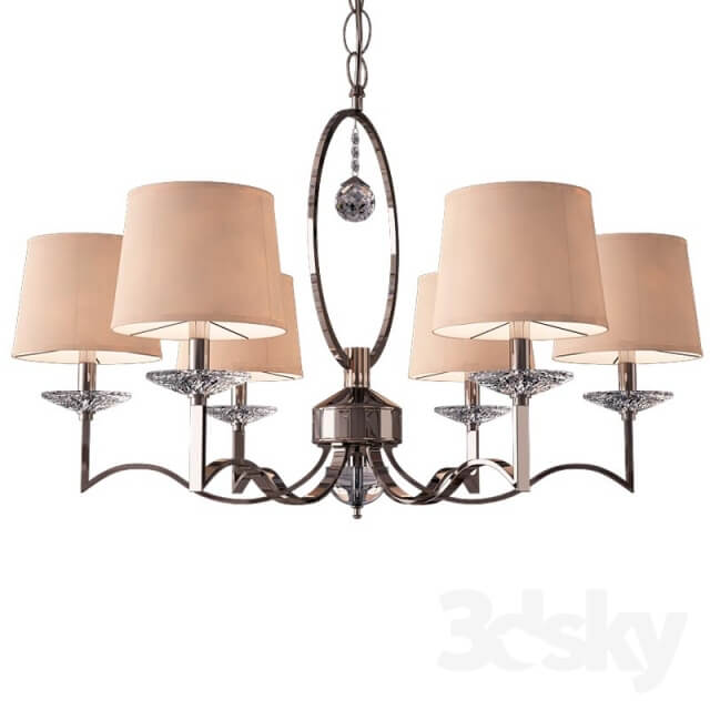 Chandelier Newport 31906 C Pendant light 3D Models