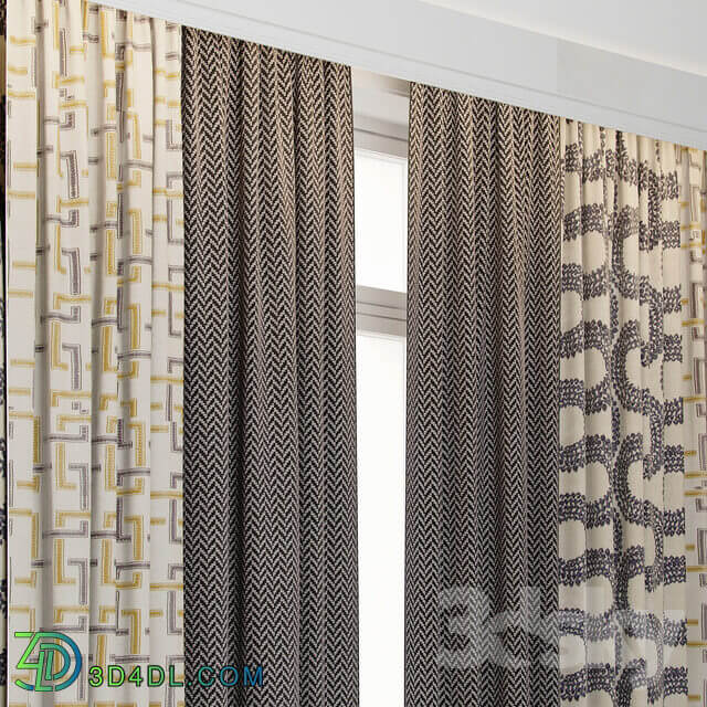 Curtain with window 8 BLACKOUT CURTAINS