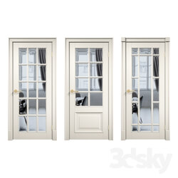 Lavan. Interior doors. Series Framed X English Grille . 