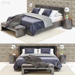 Bed TepeHome Bedroom Set 
