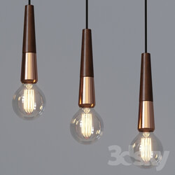 Lampatron Copper Pendant light 3D Models 