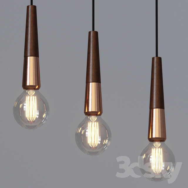 Lampatron Copper Pendant light 3D Models