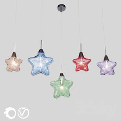 Suspended light Maytoni Modern Star Pendant light 3D Models 