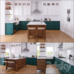 Kitchen Green kitchen 