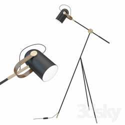 Ceiling light Carronade 360S floor lamp black 