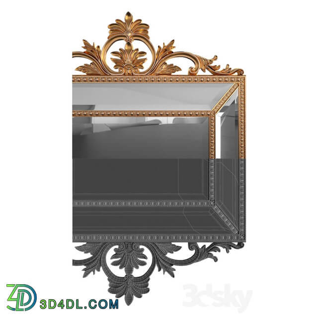 Mirror Ambren Gold