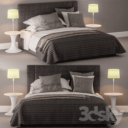 Bed Bed and bed sheet set 2 