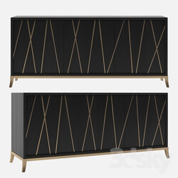 Sideboard Chest of drawer Chest of drawers Hooker Furniture Console 64in 
