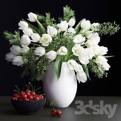 Plant Bouquet of flowers in a vase 25 