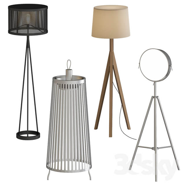 Tripod Floor Lamps