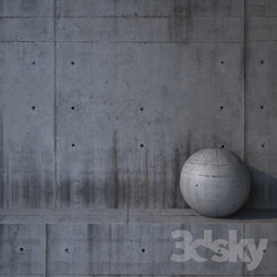 Miscellaneous Concrete wall 78 