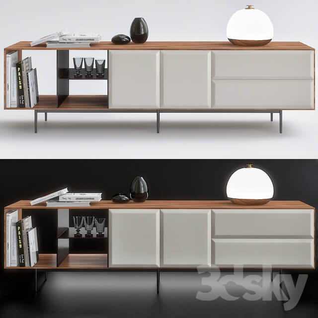 Sideboard Chest of drawer Minotti Console Table