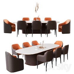 Table Chair Dining group Daytona by Signorini Coco 