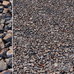 Stone Road gravel material 