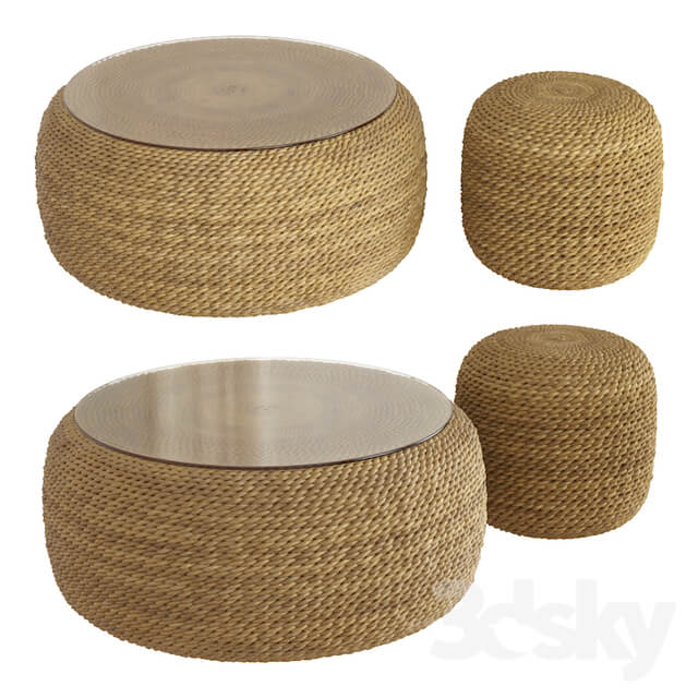 Ralph Lauren Desert Modern Woven Tables